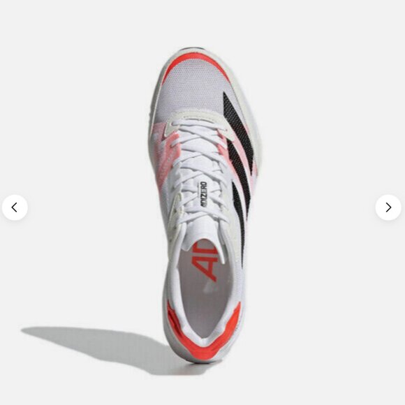adidas Adizero Adios 6 Tokyo 2021 - FY4073 White Crimson Black Men\'s 10 US 44 EU main image 4